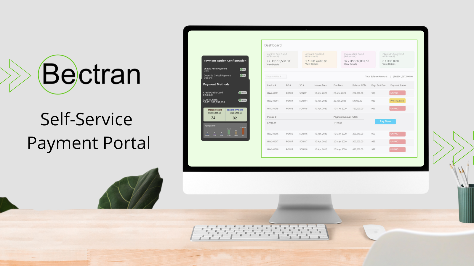 Bectran Unveils Consolidated Payments for its Self-Service Payment Portal