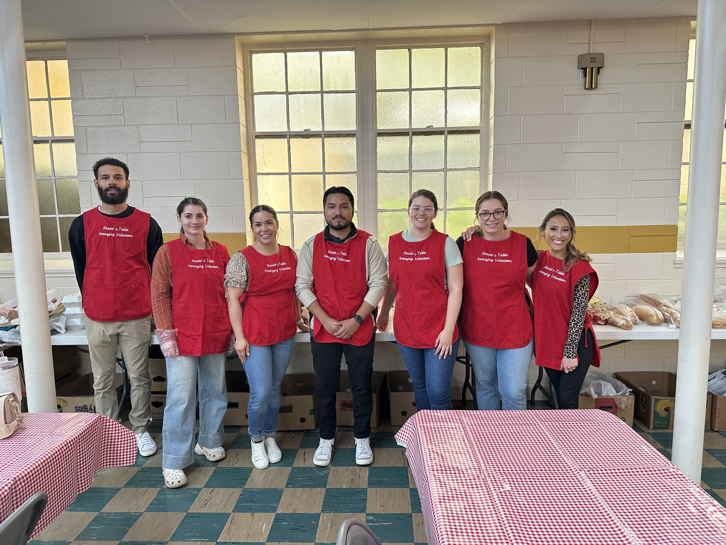 Bectran employees volunteer to help serve and support Bessie’s Table, a local soup kitchen dedicated to battling hunger.