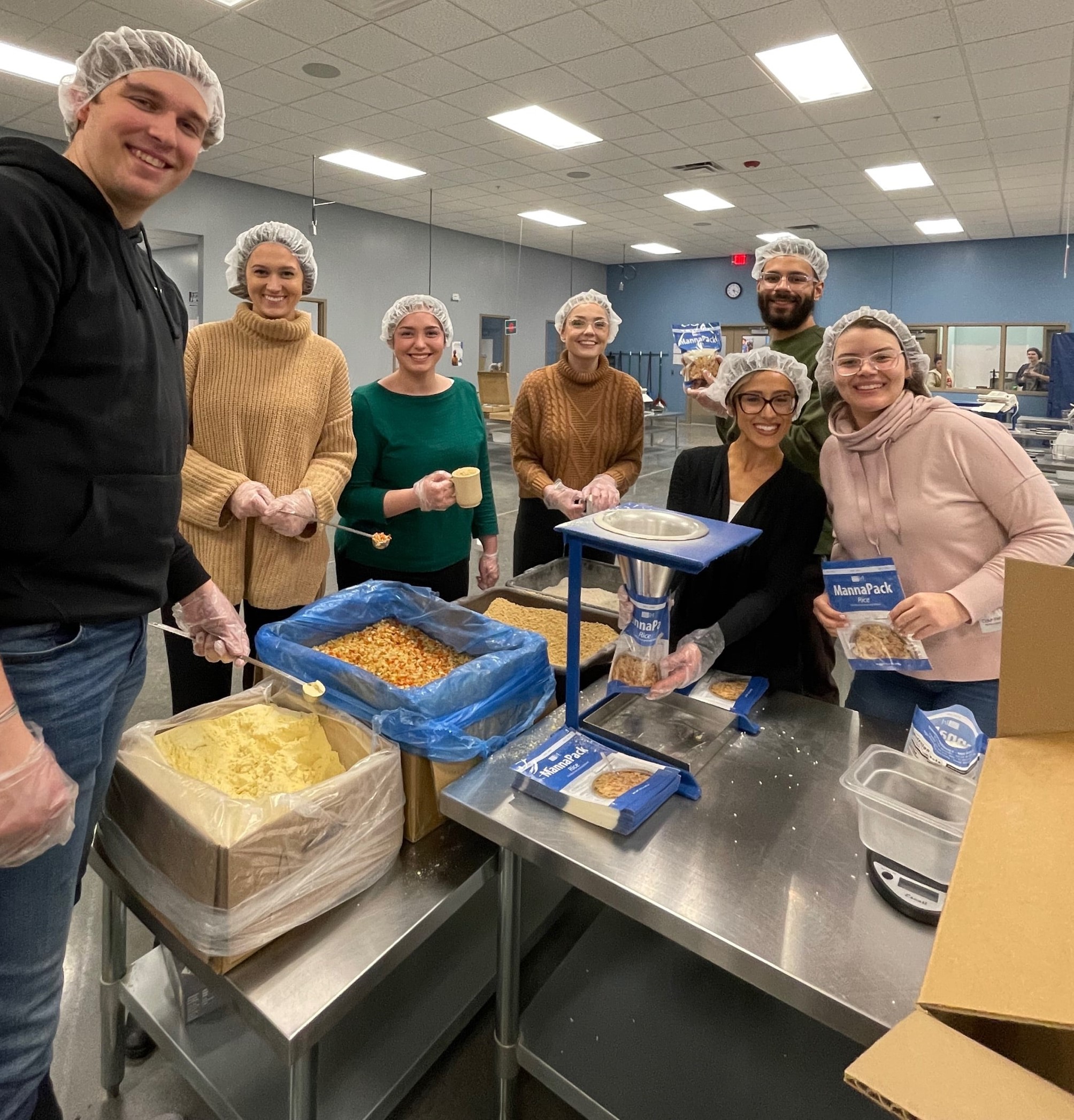 The Bectran team volunteered at Feed My Starving Children recently.
